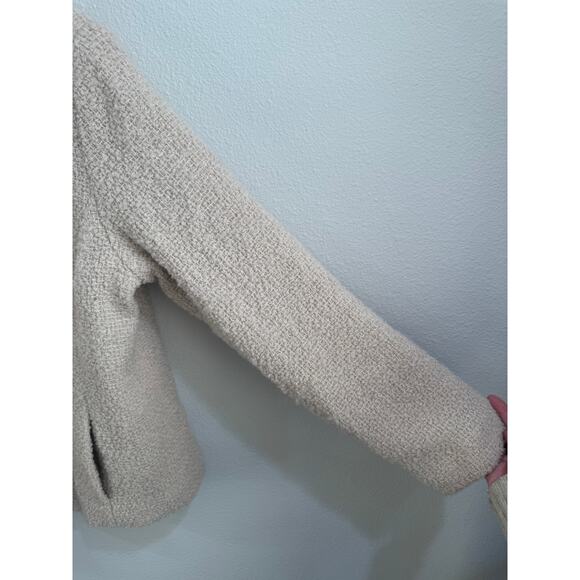 Eileen Fisher Cream wool blazer - Picture 4 of 6